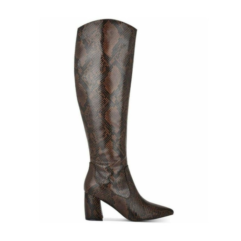 Marc Fisher Retie 2 Over-The-Knee Boots Brown, NIB, sz 9